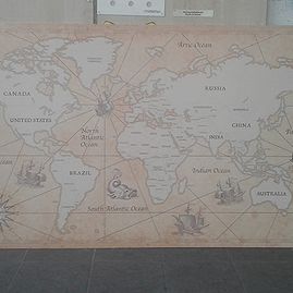 Landkarte Digitaldruck