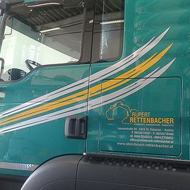 Rettenbacher LKW Beschriftung