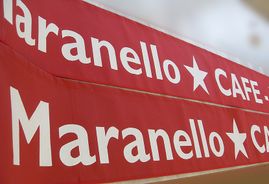 Volantbeschriftung Maranello Cafe