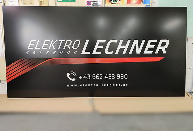 Elektro Lechner Schild